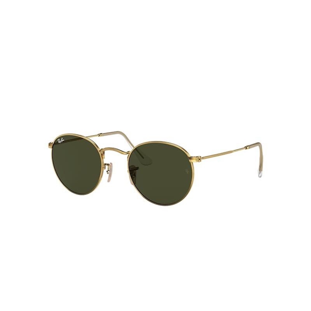 RayBan RB3447 Round metal 50-21 Excellent condition. Worn 2 times.